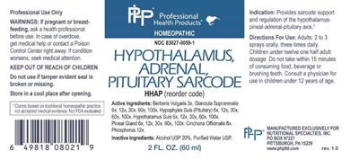 Hypothalamus,  Adrenal,  Pituitary Sarcode (Nspc0068 Hypothalamus, Adrenal, Pituitary Sarcode)